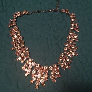 Sparkling statement necklace